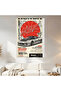 Honda Nsx Wall Covering Wall Tapestry First Quality Satin Fabric Poster - 2
