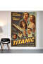 Titanic Wall Covering Wall Tapestry First Quality Satin Fabric Poster