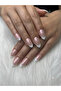 Chrome French Tip Press On