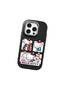 iPhone 16 Pro Max Compatible Case with Camera Protector Black Silicone Couple Phone Case with Kitty Pattern - 3