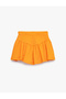 Bürümcük Fabric Skirt with Flounces and Shorts - 2
