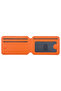 Magsafe Compatible Magnetic Foldable Orange Leather Wallet and Card Holder - 2