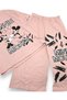 Girls' Summer Very Thin Mickey and Minnie Printed T-Shirt and Pants Set for Ages 8-9-10-11-12, 2-Piece Set - 5