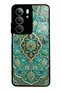 Realme C75 Turquoise Ottoman Jewel Design Glossy Phone Case