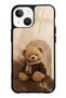 iPhone 13 Mini Cozy Teddy Design Glossy Phone Case