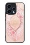Oppo Reno 15 Glossy Phone Case with Blush Ottoman Rose Design