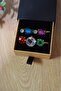 Women's Colorful Stone Hairpin Set of 2 - 6