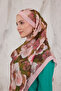 Sunshine Series Patterned Cotton Soft Shawl Women's Colorful Shawl - 7