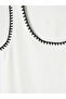 Lcw Everyday Brown U-Neck Embroidered Women's Undershirt - 6