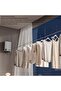 Retractable Clothesline, 4.2m Stainless Steel Rope, 20kg Capacity, Wall-Mounted for Indoor Outdoor Use - 5