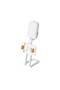 Phone Stand Fill Light, Lightweight & Compact Design, Up to 8 Hours Working Time, 3 Color Temperatures, Dynamic RGB Lights, Folding Design - White - 2