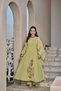 Mul Cotton Embroidered Anarkali Kurta Set for Women | Kurta Pant Dupatta Set | Floral Embroidered Ethnic Indian Wear | Festive & Party Wear | 3 Piece Suit - 3