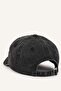 School Women's Washable Jean Cap Black Hat H6749Ax26Wn - 5