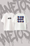 Mariah Carey Design Back Printed Cotton White Oversize T-Shirt