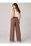 Women's Modal Fabric High Waist Lace-Up Wide Leg Pants Style Sweatpants - 5