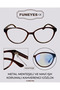 Tokyo Brown Blue Light Filter Screen Glasses Metal Hinged Interchangeable Glass - 4