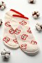 Women's Red 5-Piece Patterned Women's Socks Set - Soft Cotton - 2
