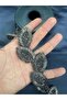 Iron-On Leaf Stripe Anthracite - 2