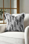 Geometric Curve Pattern Fringed Pillowcase-Chic Art Deco Nordic Cream Gray Tassel Throw Pillow Cover - 6