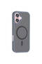 iPhone 16 Plus Case Magsafe Supported Camera Raised Silicone Matte Anti-Fingerprint Brsa - 3