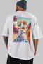 Athens Greece White Oversize Country City Back Printed Unisex T-Shirt 100% Cotton Premium - 5