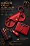 Premium Women's 3-Piece Gift Set |   Wallet, Glasses Case, and Keychain |   Gift Boxed - 8