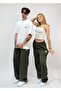 Vnm Embroidered Adjustable Leg Baggy Sweatpants That Can Be Worn in All Seasons - 7