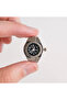 Mini Finger Ring Watch – Quartz Analog Metal Band Unisex (Black & White Dial) - 2
