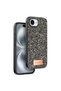 Onegif iPhone 16E Compatible Bright Glitter Cover - Silver - 3