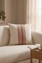 Knitted Colorful Lace Detailed Cotton Modern Decorative Hidden Zipper Cushion Cover 42X42 cm - 5