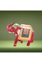 Wooden Elephant With Hand Painted For Home Decoration(L:26''xD:8''xH:22.5'') - 3