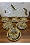 Hasir Desen Gold 6-Person Snack Set - 3