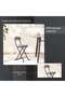 ELMER FOLDING CHAIR - GREY BLACK - 7