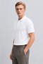 Men's 100% Cotton Standard Fit Polo Collar Basic T-Shirt - 6