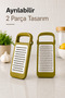Folding Grater Detachable 2-Piece Dual-Function Compact Practical Kitchen Grater - 2
