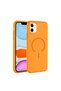 iPhone 11 Case Magsafe Supported Soft Silicone with Camera Protection Gzst - 2