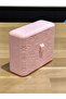 Pink Sanitary Pad Carrying Box with Floral Pattern - Organizer and Storage Container for Pads in Bag (4-5 Piece Capacity) - 4