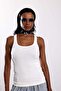 Ecru U-Neck Undershirt 16845 - 4