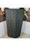 Elastic Waist 3-Layer Ruffled Viscose Fabric Skirt, Mevlana Long Cotton Skirt - 6