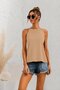 Women's Back Detail Sleeveless Athlete Blouse - 4