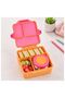 - 3/4 Compartment Grand Lunch Box With Thermos Food Jar - 5