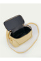 Enzo Model Women's Box Model Leather Handle Zippered Crossbody Handbag and Shoulder Bag - 5