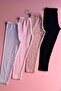 Nutelis |   4-Piece Girls' Cotton Long Leggings Soft, Flexible, Breathable for Daily Use - 2