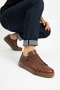 Zrc191 High Quality Belt Detailed Stylish Casual Men's Sneaker Taba - 6