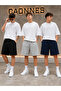 3-Pack Men's Shorts (Black-Grey-Navy Blue) Summer Shorts Comfortable and Anti-Sweat