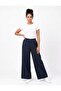 Muslin Gabardine Mixed Loose Fit Pants - 2