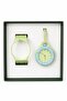 Mint Green/Blue Shk4009 Pop Bag Charm,With Watch Strap,Octagon Design,Unisex,Boxed,Wristwatch and Bell - 6