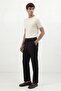 Black Tapered Fit Men's Pants - 4