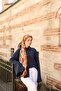 Allure Ring Pattern Tensel Shawl