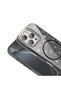 iPhone 16 Pro Max Case Non-Spill Glitter Silicone Magsafe Camera Raised Brsa - 3